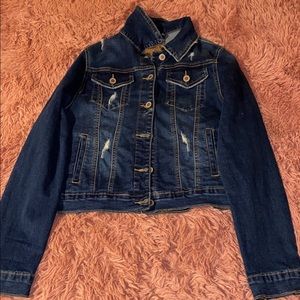 denim jacket size L